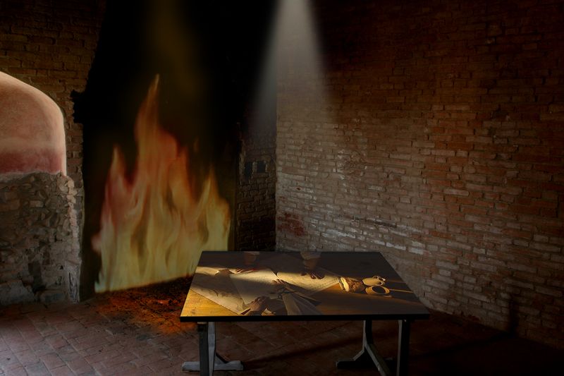 Tavolo del capitano (foto Studio Azzurro)